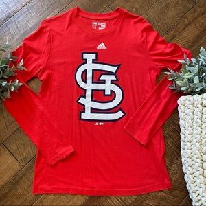 Adidas MLB St.Louis Cardinals Long Sleeved Tee